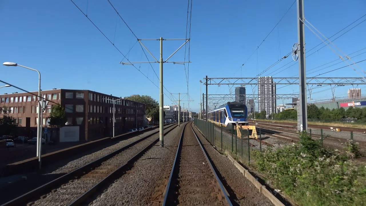 HTM tramlijn 12 Duindorp - Station Den Haag Hollands Spoor | GTL8 3135 | 2021