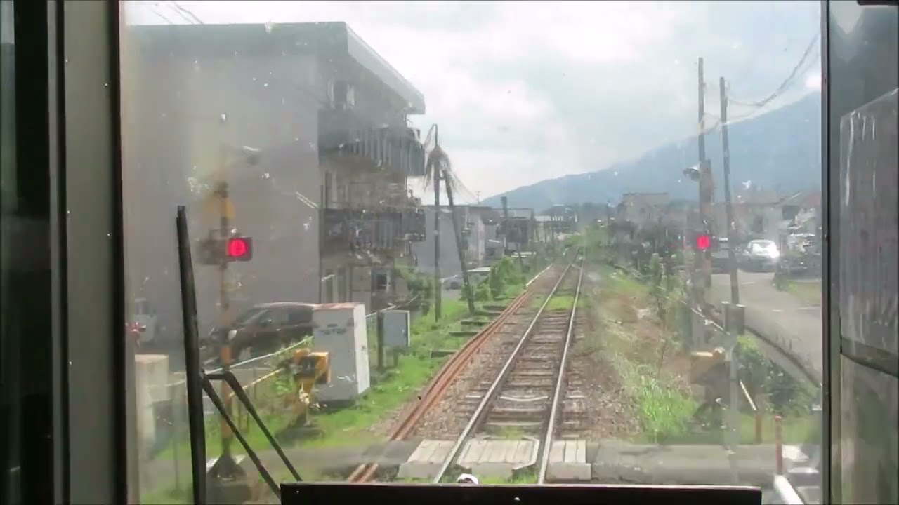JR九州キハ200-552番　久大本線　久留米⇒大分(全線)　前面展望動画