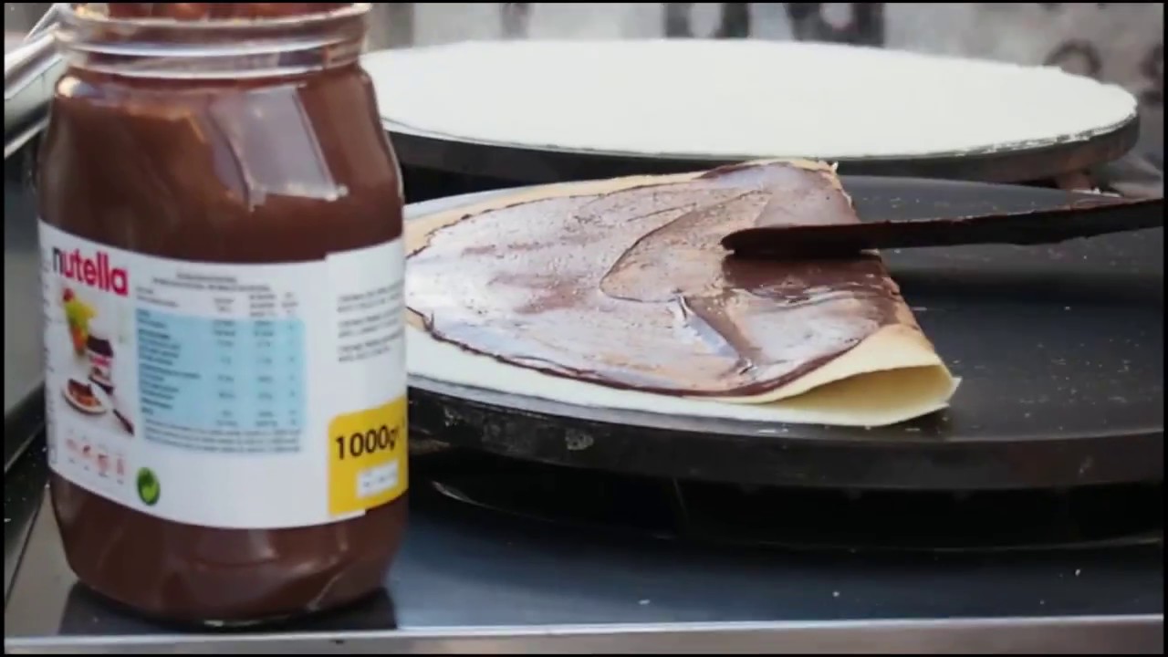 CREPES ALLA NUTELLA STREET FOOD SAN SEVERO FESTA DEL SOCCORSO by Italian Cooking AMR