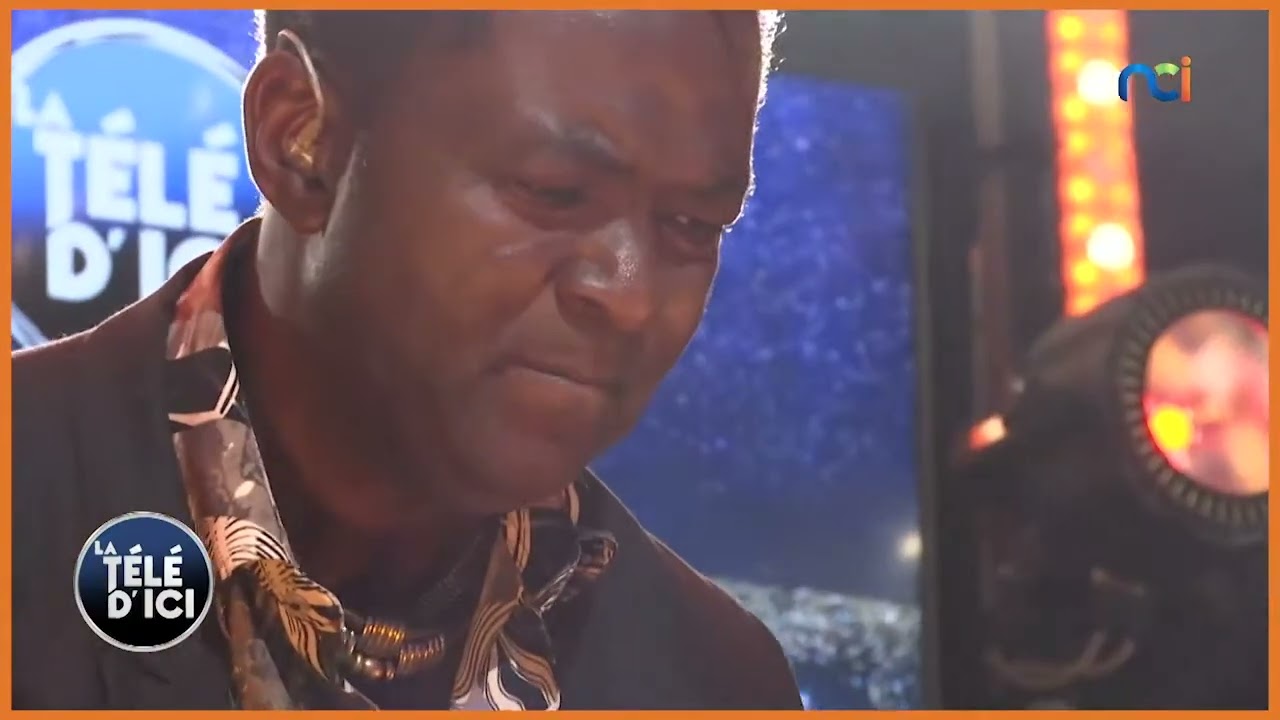 Ba Banga Nyeck,  sur la scène de La Télé d'Ici
