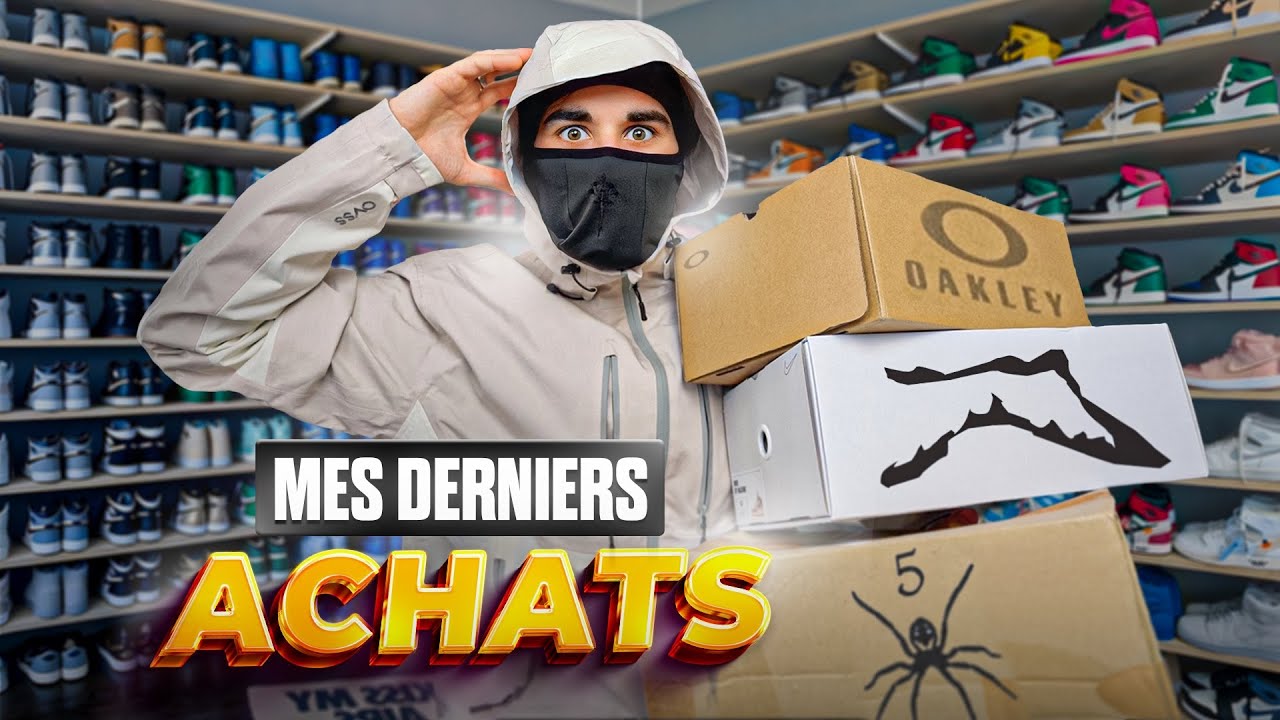 MES DERNIERS ACHATS STREETWEAR et SNEAKERS ( j'ai abusé de fou ... )