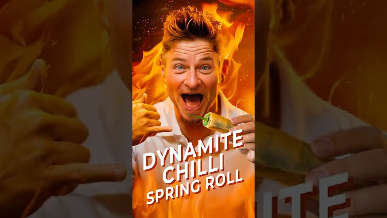 WARNING: Trying SPICY Filipino 'DYNAMITE' in Coron, Palawan! 🔥 (Chili Cheese Spring Rolls)
