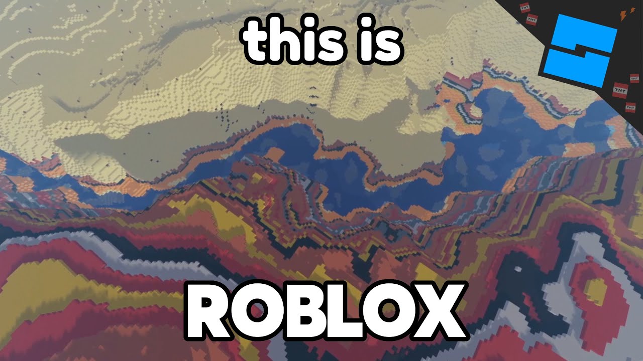 Я создал Minecraft в ROBLOX...