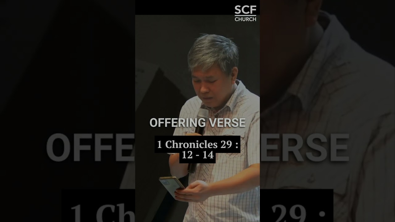 offering verse 2 1 Chronicles 29:12-14  #bible #bibleverse #offering