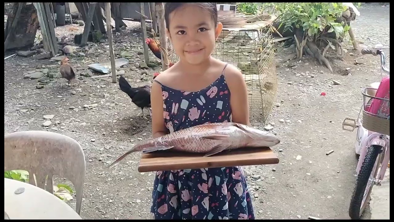 NAGLUTO AKO NG KINAMATISAN NA KARNENG KALABAW / NAG LINIS NG ISDA