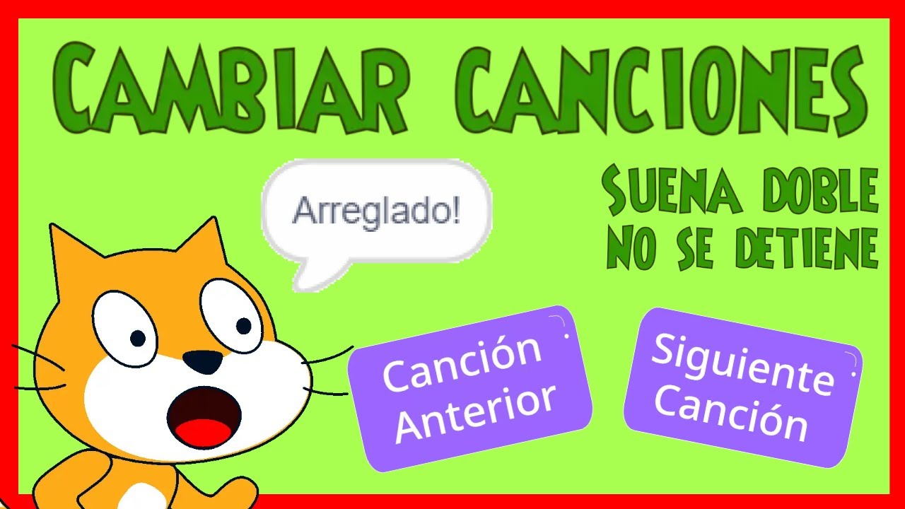 Como CAMBIAR CANCIONES en SCRATCH - Tutorial básico
