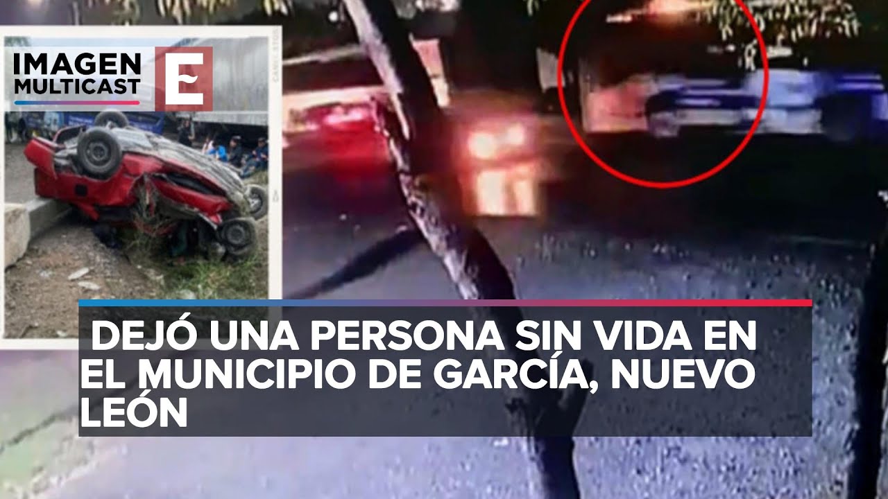 Captan momento exacto en que tren embiste a camión de pasajeros en NL