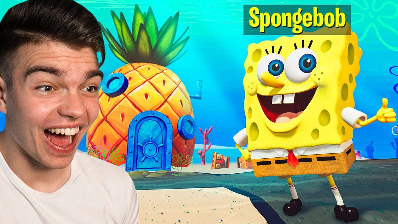 PIERWSZY RAZ ZAGRAŁEM W SPONGEBOBA! (Spongebob Battle For Bikini Bottom)