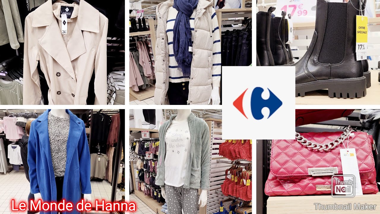 CARREFOUR FRANCE 28-09 NOUVELLE COLLECTION FEMME 🚺 