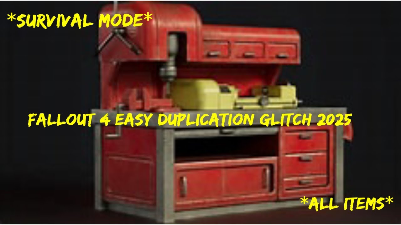 Fallout 4 easy duplication glitch at start of the game