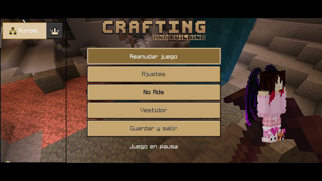 Jugando crafting and bulding ⛏️ XD