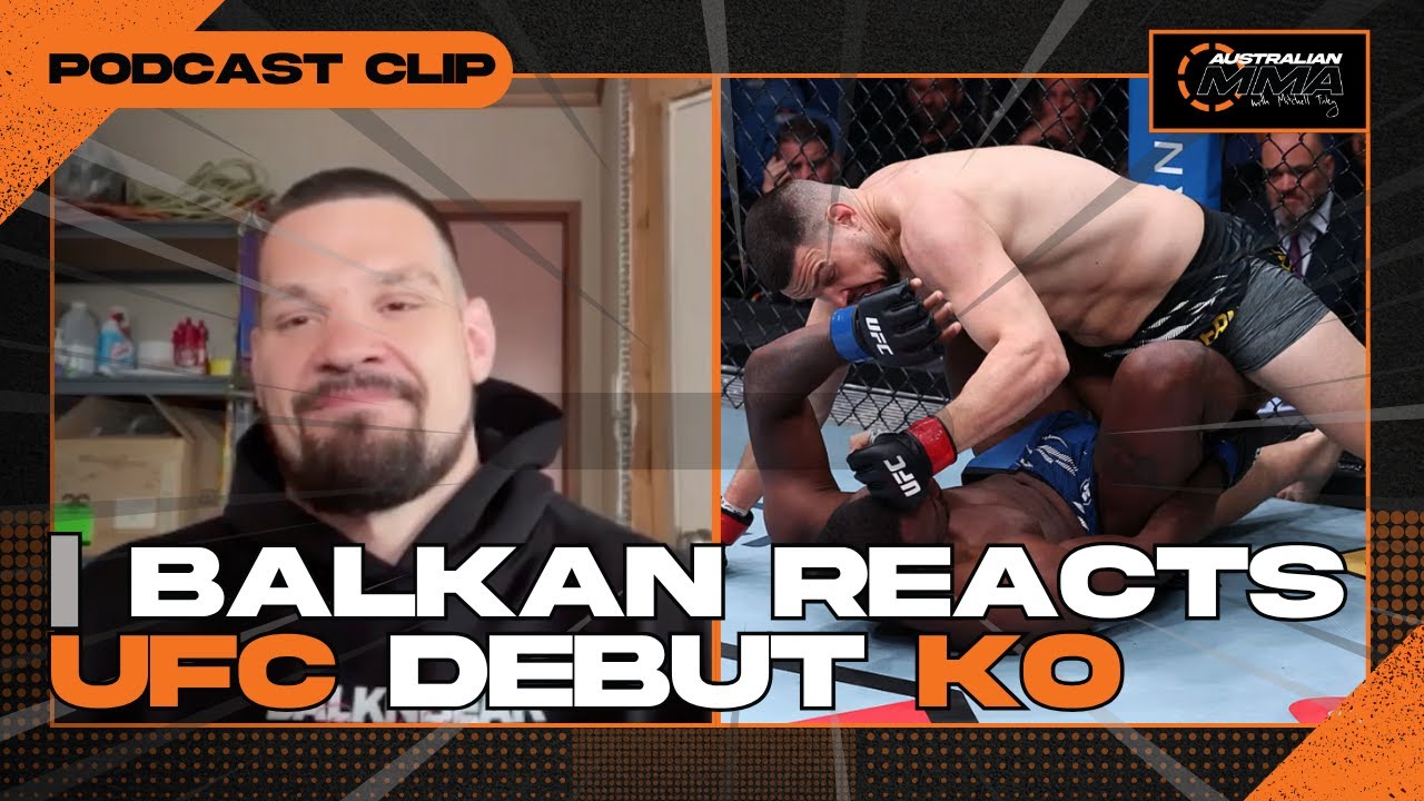 Разбираем безумный дебют Брандо Перичича в UFC 😱 | Balkan Bear на UFC Perth