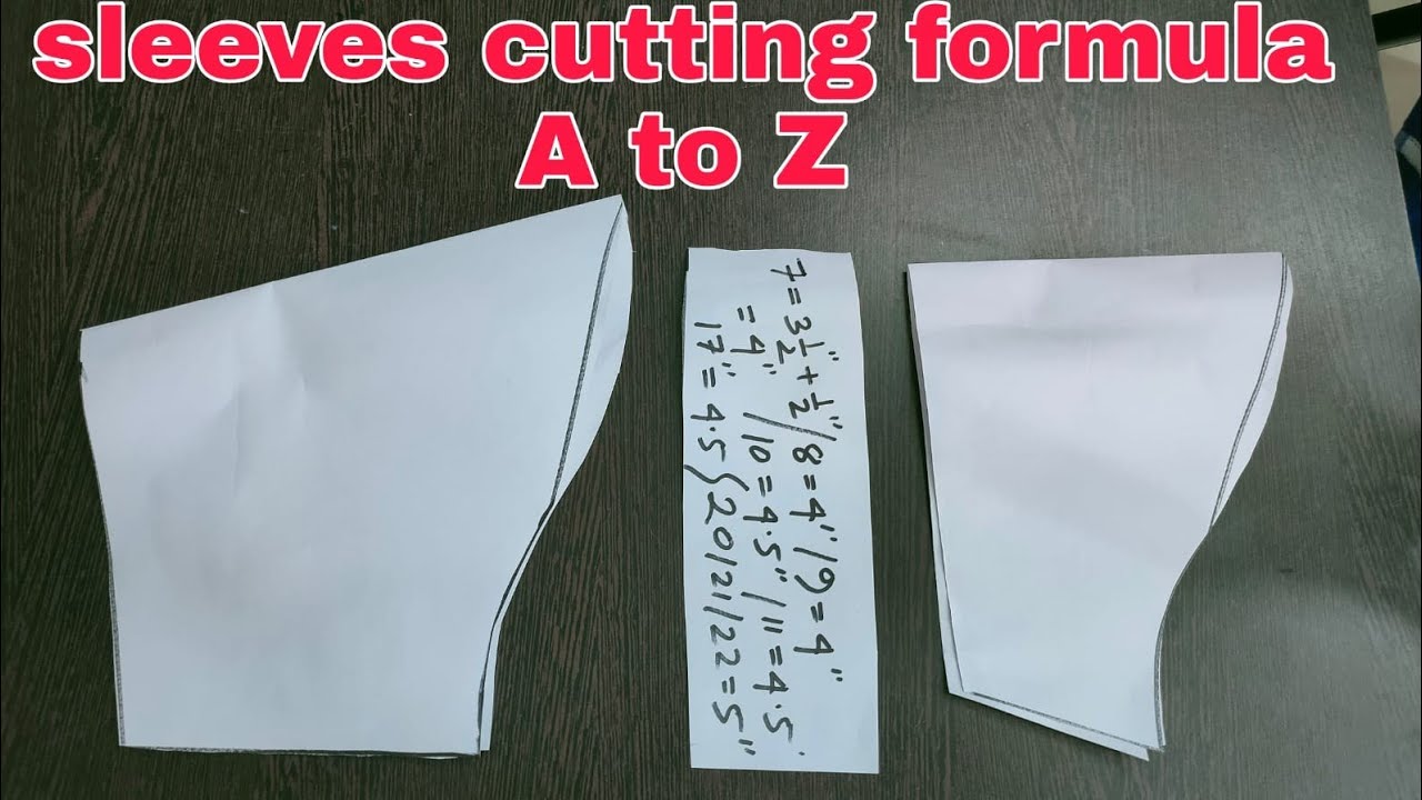 All types sleeves cutting formula Jaan lijiye/3