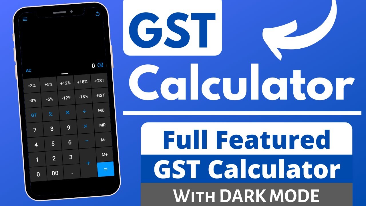 Best Full Featured GST Calculator App | Try Now