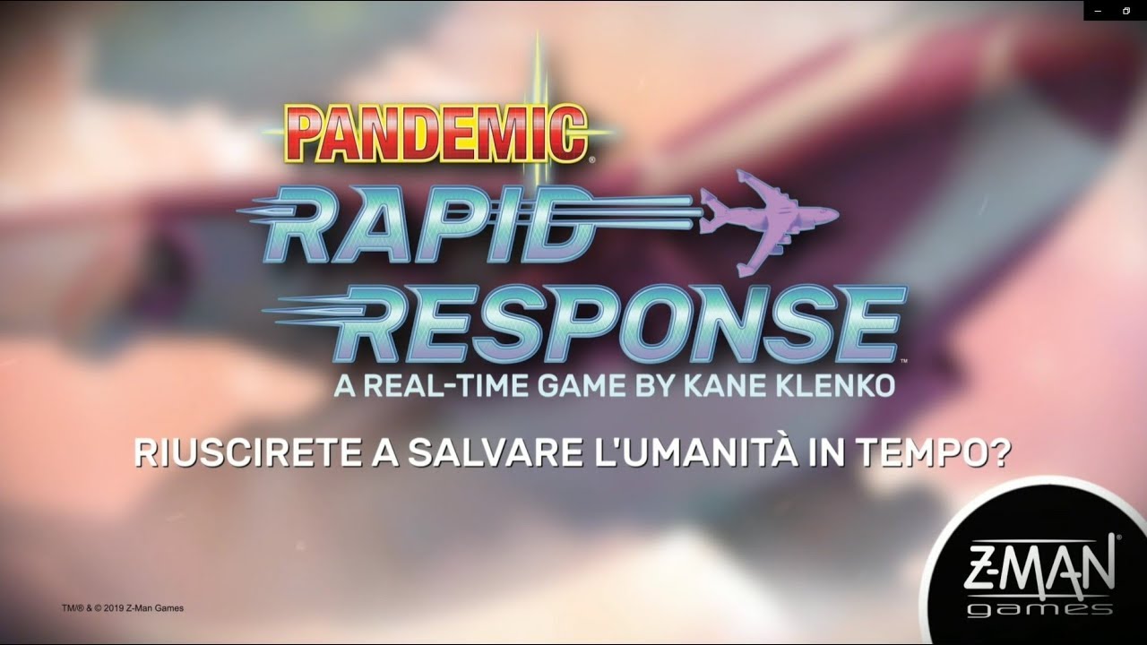 Pandemic: Reazione Rapida