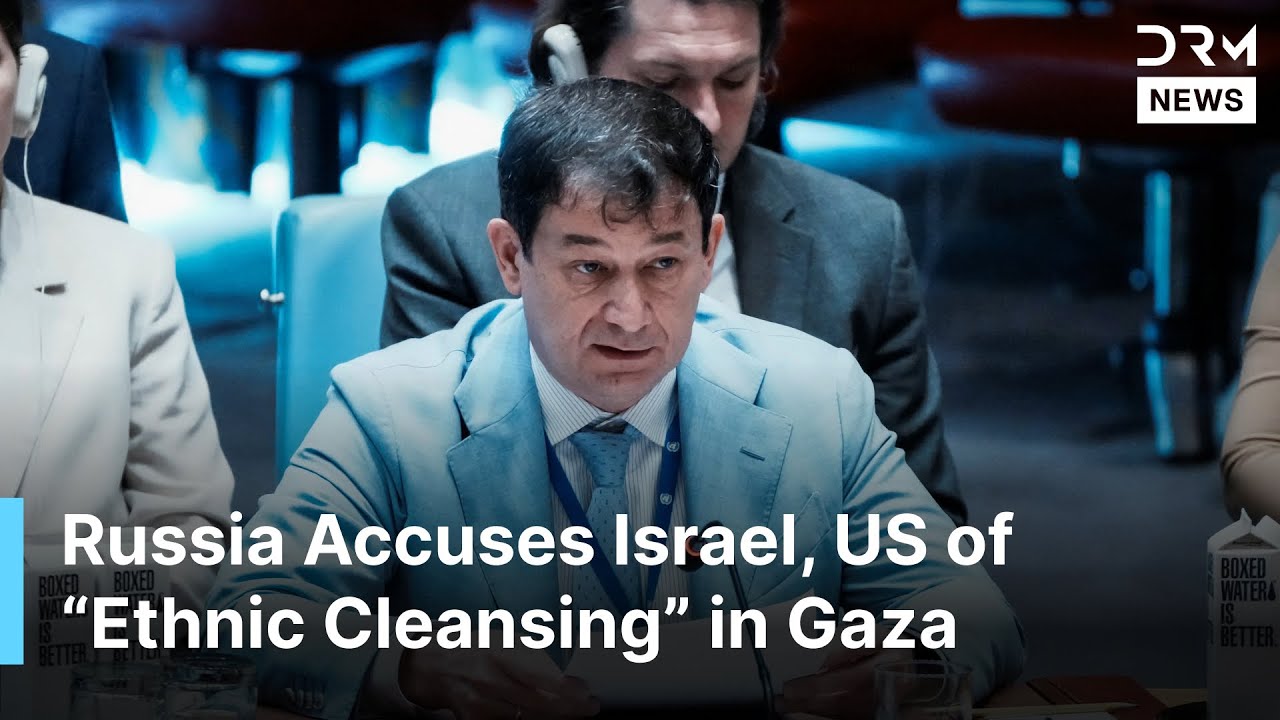 FULL SPEECH: Russia&rsquo;s Envoy BLASTS Israel, US at UNSC Over Gaza War | AC1G