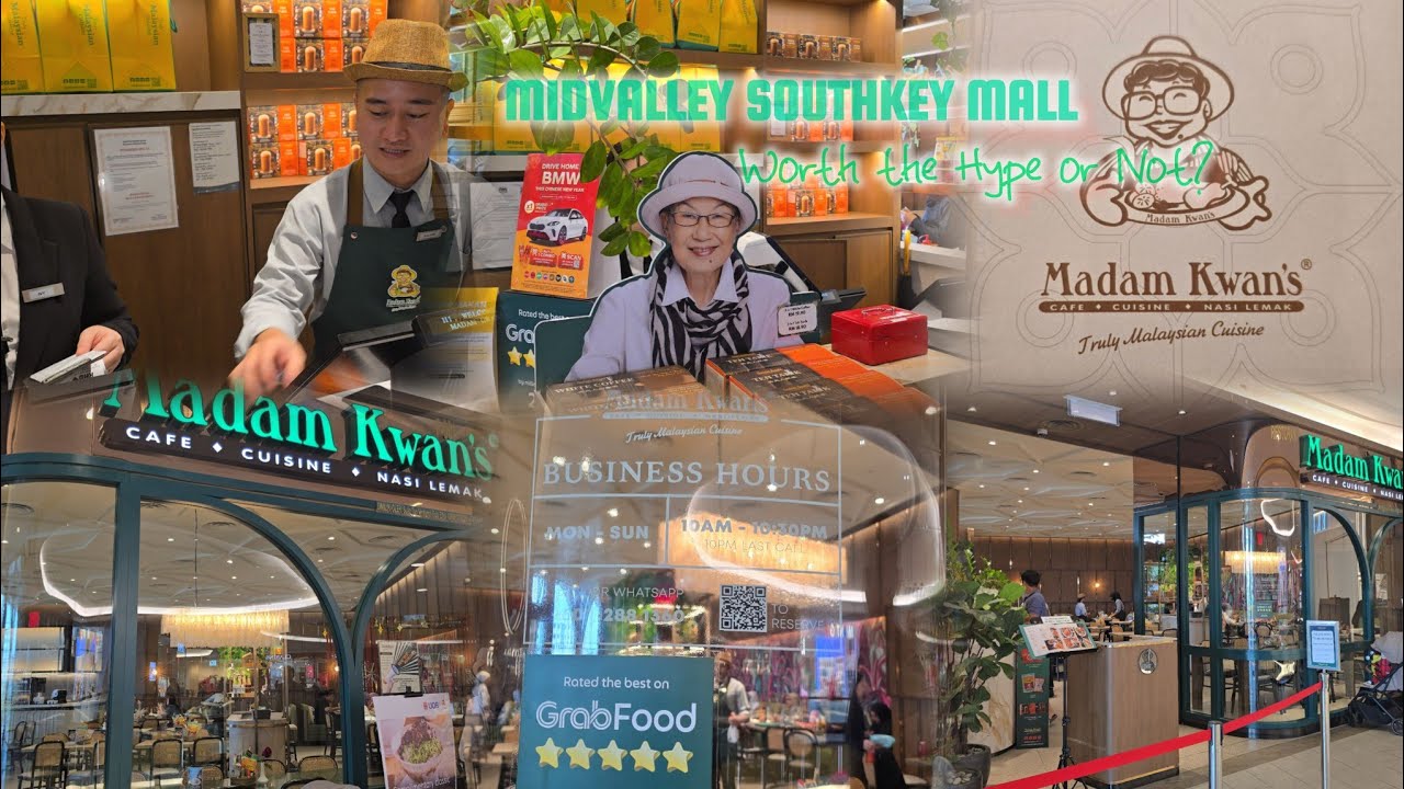 Почему в ресторане Madam Kwan's в #midvalley Southkey JB всегда так много народу? Нам нужно было ...