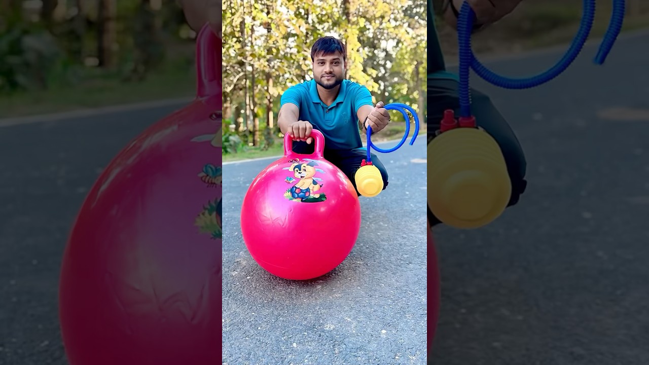 Big HOP Bouncy Jumping Ball🎈Testing 🔥