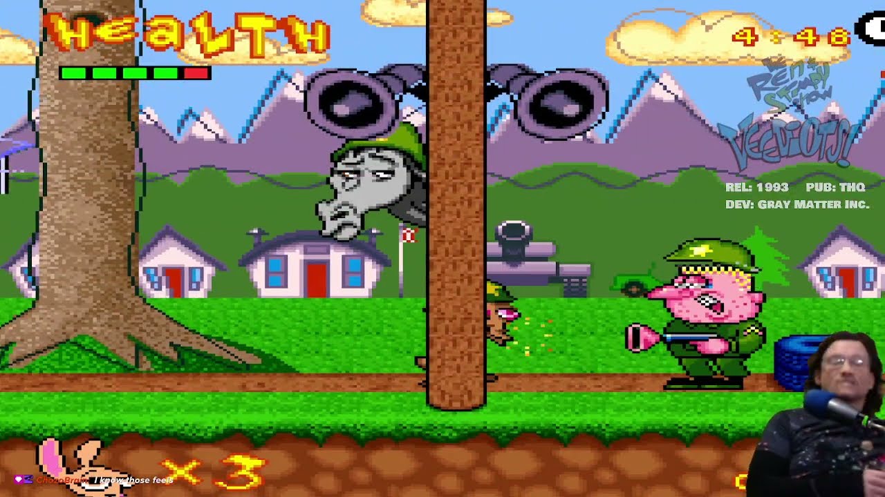 The Ren & Stimpy Show: Veediots! =SNES=