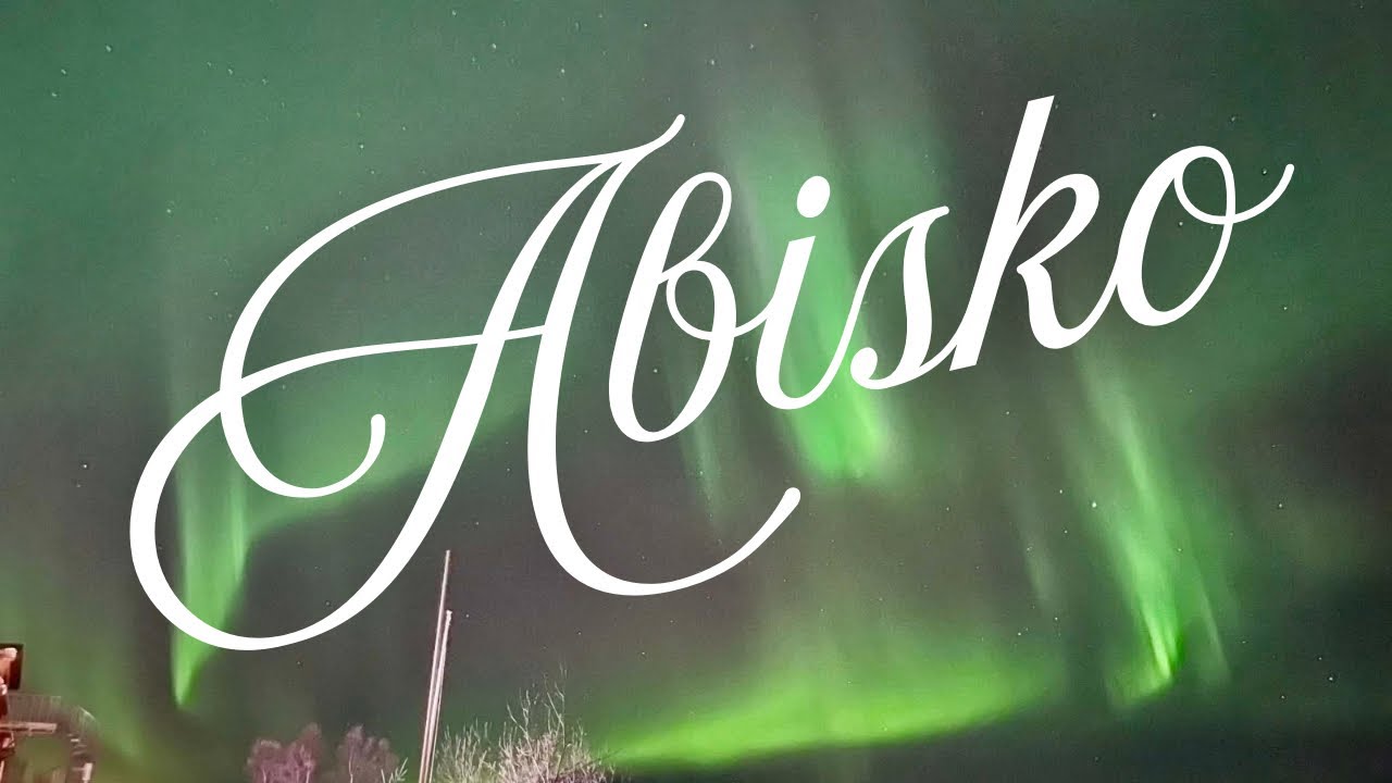 We chased the Northern Lights (on a budget) &bull; Abisko 2025