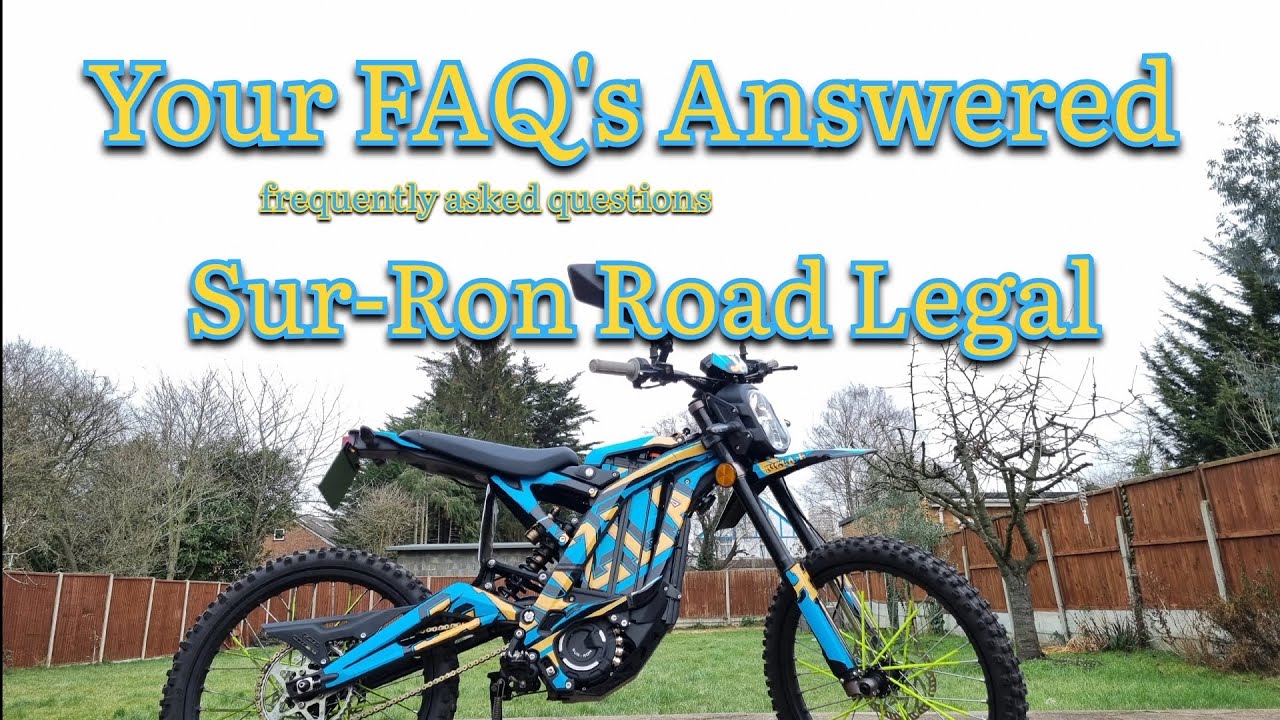 Your Frequently Asked Questions Answered about my Sur-Ron Road Legal surron #surron #surronroadlegal
