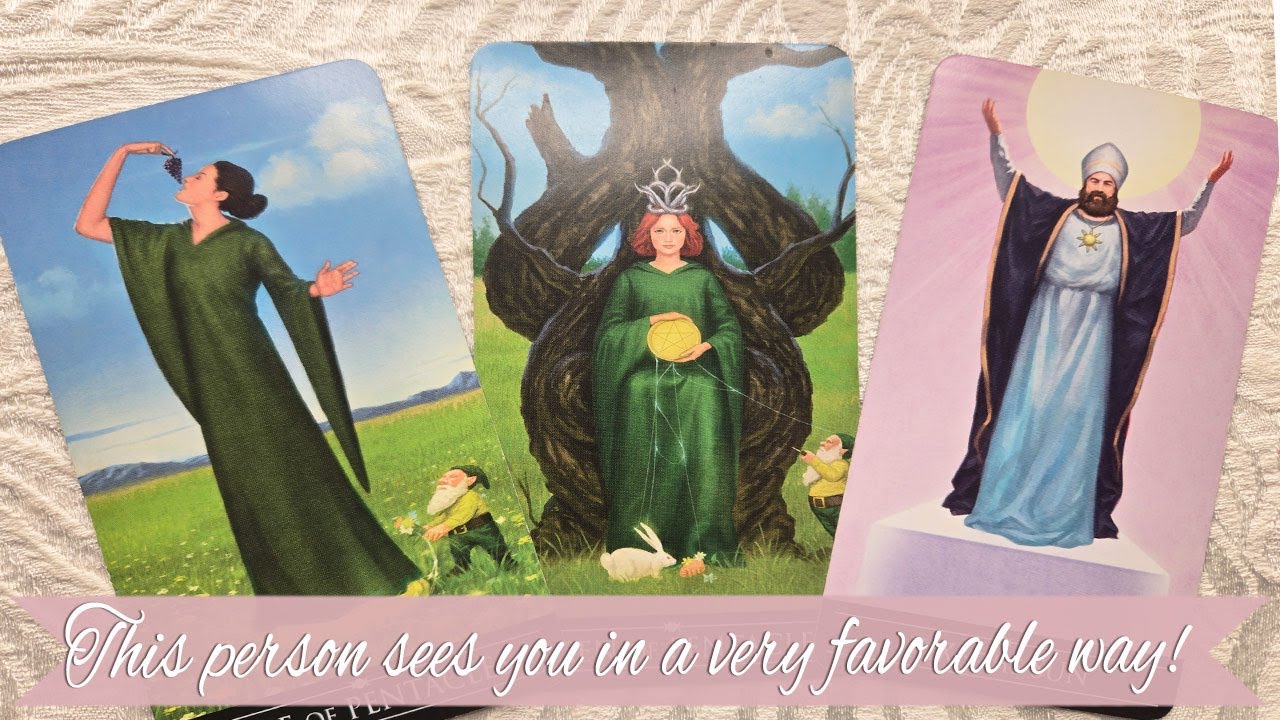 Wow! This person sees you in a very favorable way!