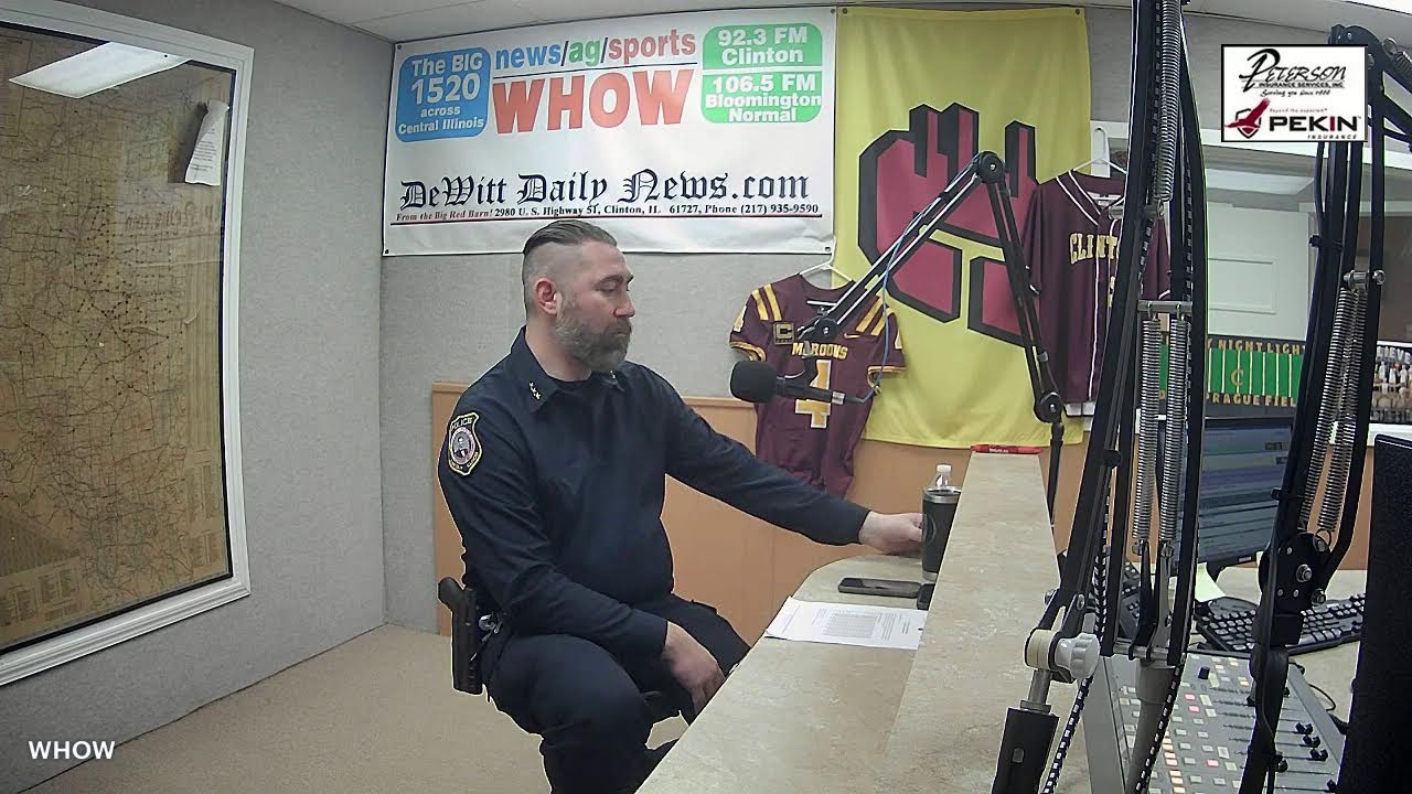 WHOW Morning Show Interview with Lincoln Police Chief Joe Meister