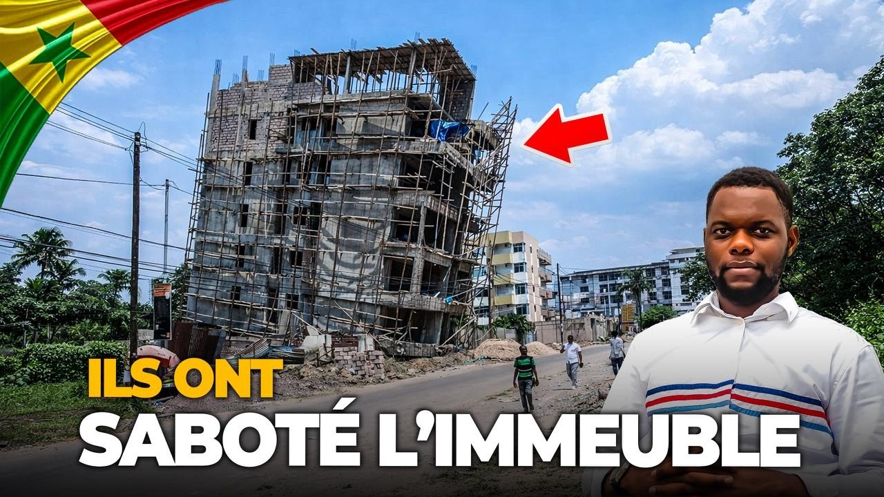 Sabotage ? Cet immeuble R+4 tient sur des poteaux ratés