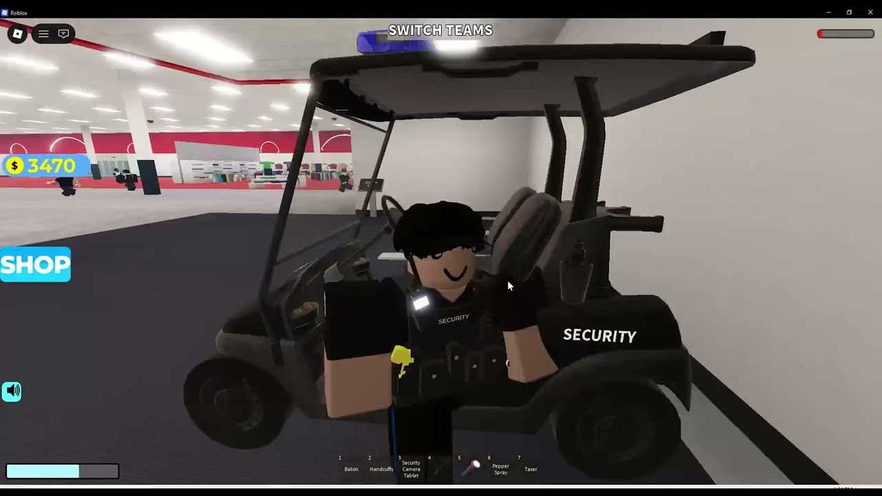 playing security guard simulator in roblox