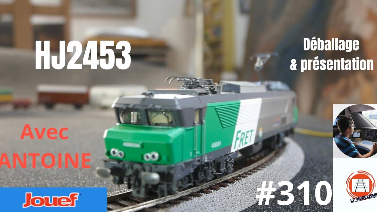 #310 jouef CC6504 FRET HO TRAIN MINIATURE MODÉLISME FERROVIAIRE MAQUETTE DIORAMA DÉBALLAGE TEST
