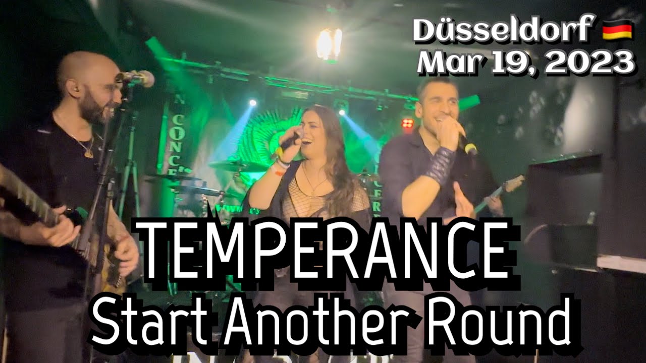 Temperance - Start Another Round @Düsseldorf, Germany🇩🇪 March 19, 2023 LIVE HDR 4K