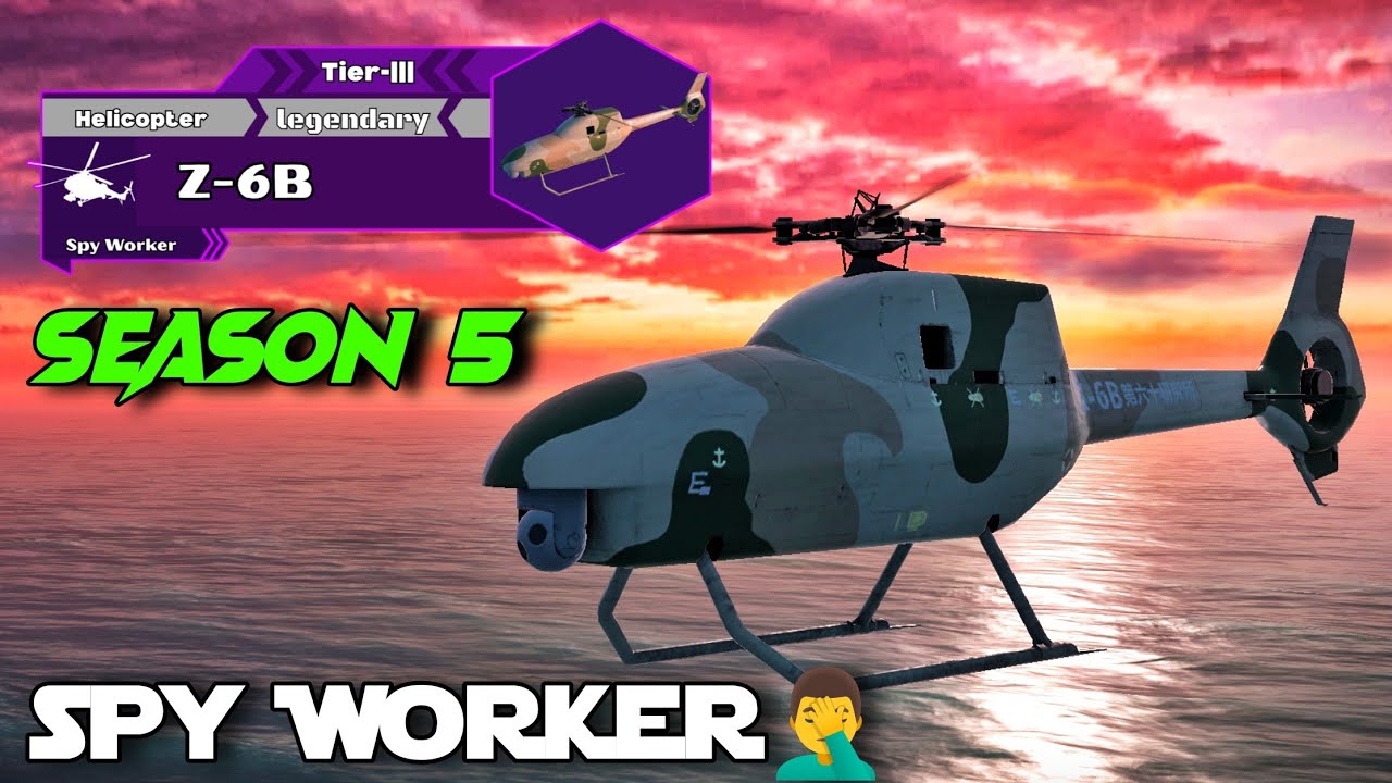 Z-6B - Only For Spoting and Spy Task / No Wepons / Available Rank mode Only #modernwarships