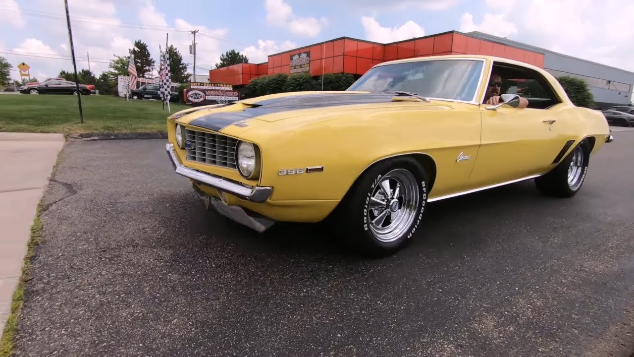 1969 Chevrolet Camaro For Sale Vanguard Motor Sales #8035