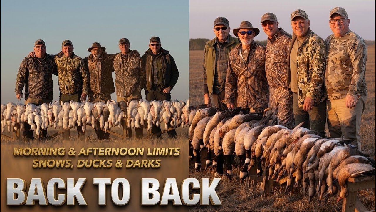 Duck, Ross, Snow & Canada Goose Hunting - Saskatchewan Delivers A Full Day
