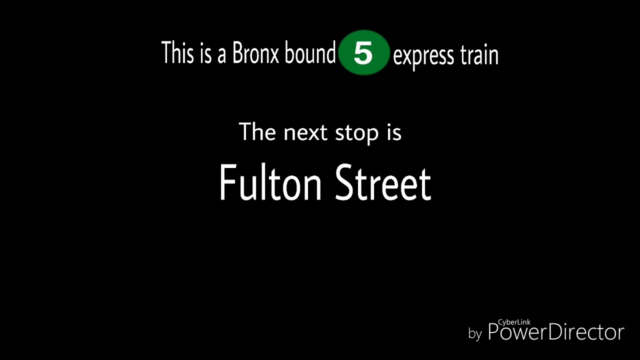 5 train announcements from Wall Street to 138th Street Grand Concourse 100 Instagram followers video