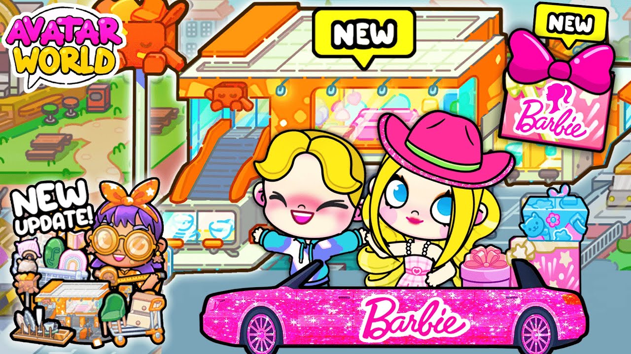 RAHASIA TERBARU BARBIE DI AVATAR WORLD! Kisah Kehidupan Toca