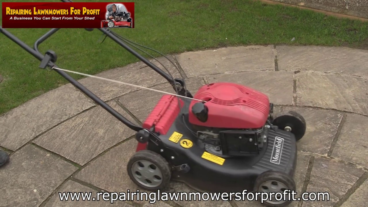 Mountfield SV150 Petrol Lawnmower Won't Start Help