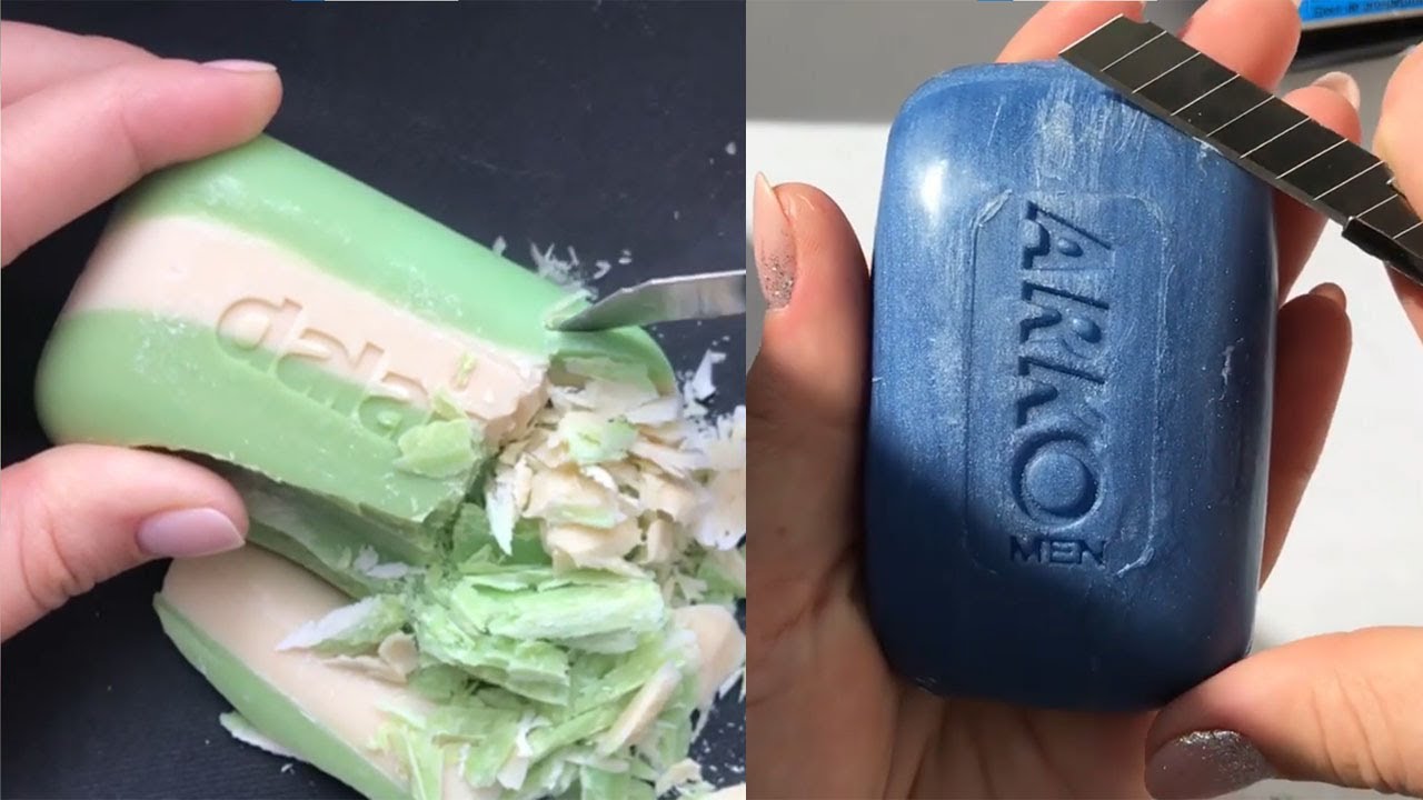 Soap Carving ASMR ! Relaxing Sounds ! Satisfying ASMR Video ss