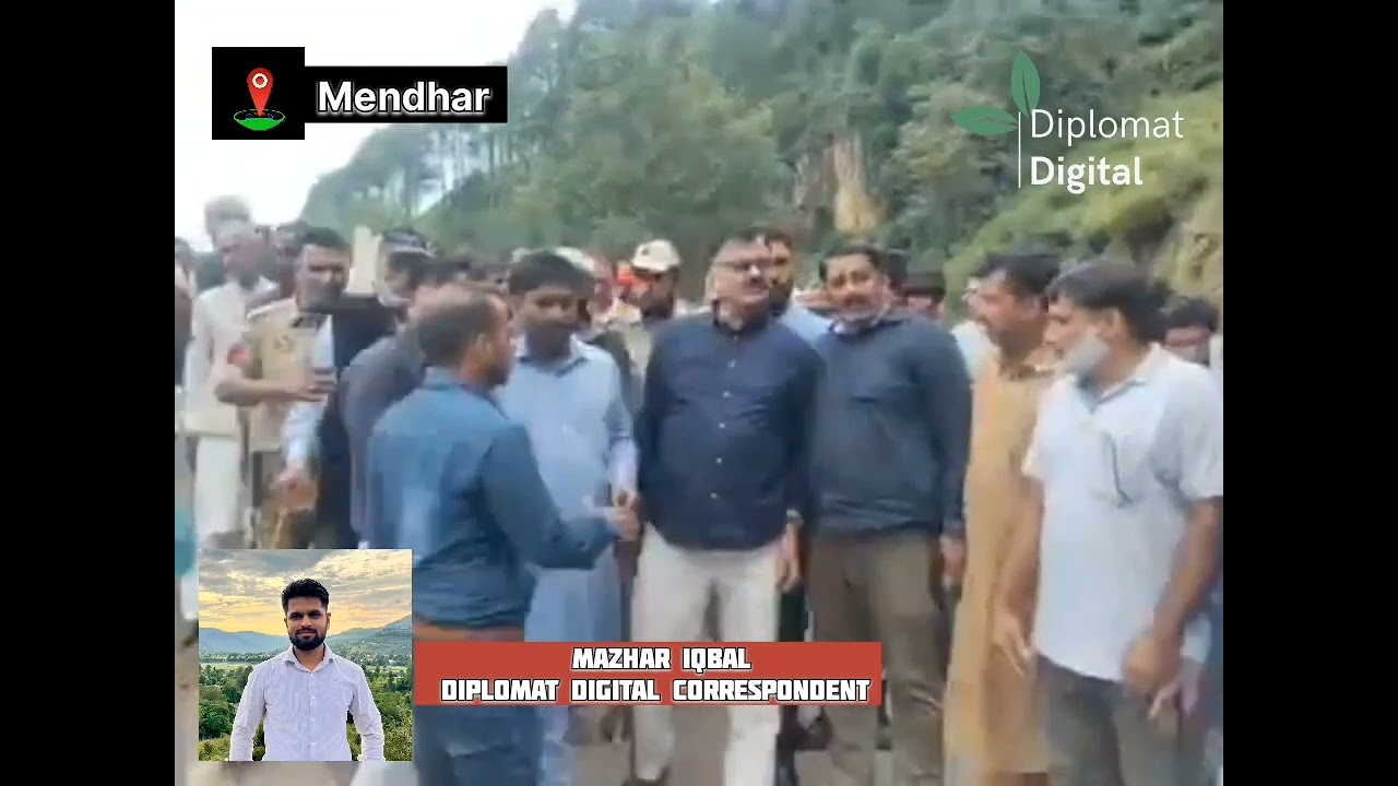 Massive landslide in Kalaban village in Mendhar (Poonch). Watch a special report by Mazhar Iqbal
