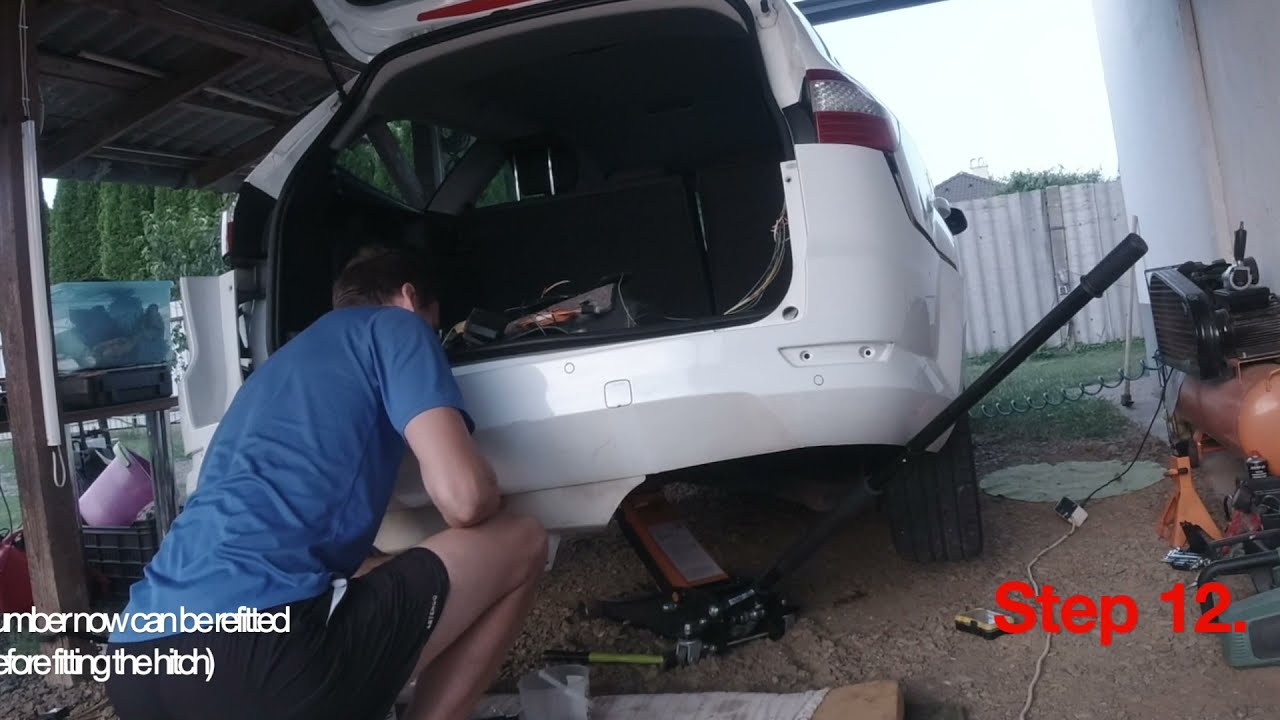 How to install towbar on a Ford Mondeo, Steinhof - Westfalia - Oris