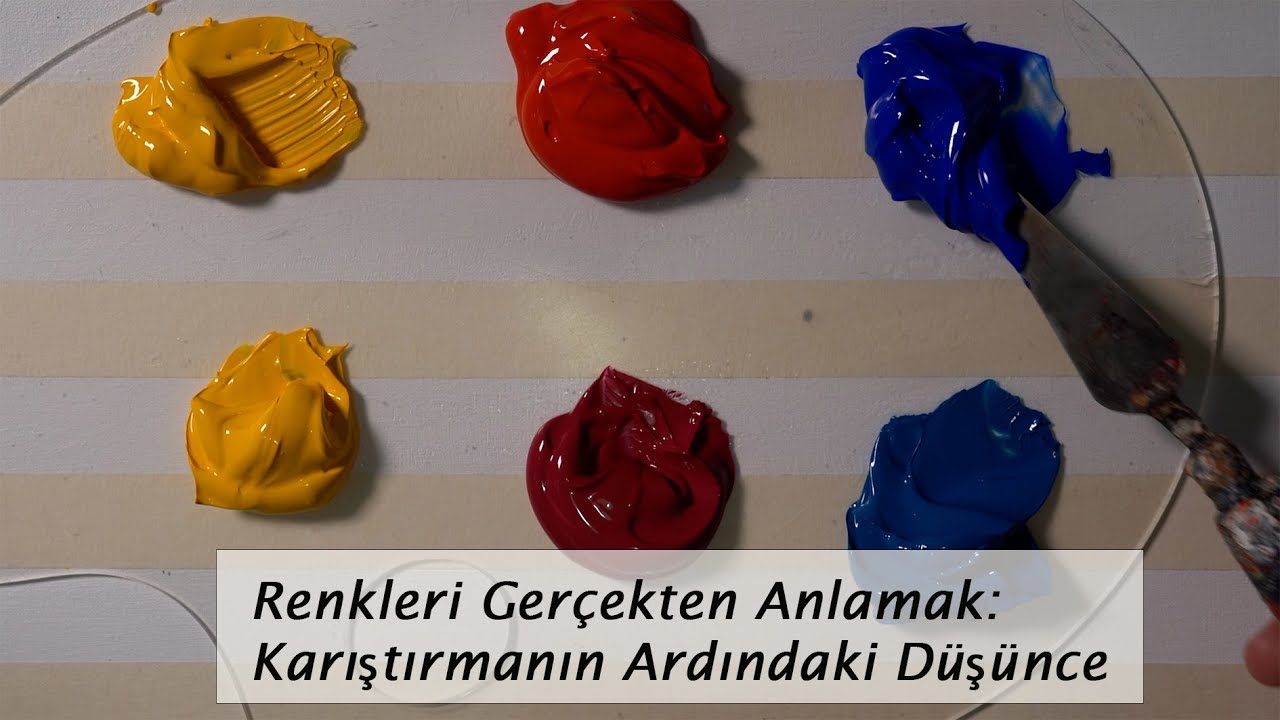 Tesadüften Niyete: Renkleri Bilinçli Karıştırmayı Öğrenmek