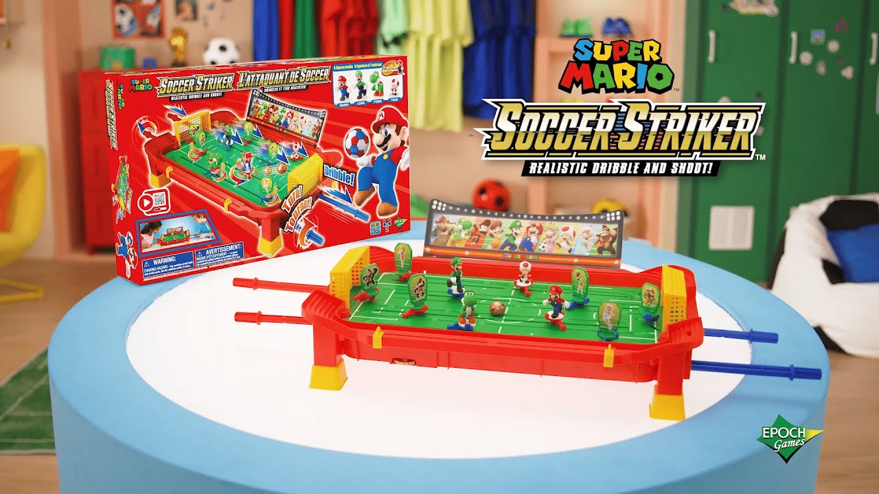 Epoch Games |SUPER MARIO SOCCER STRIKER 20sec⚽💥