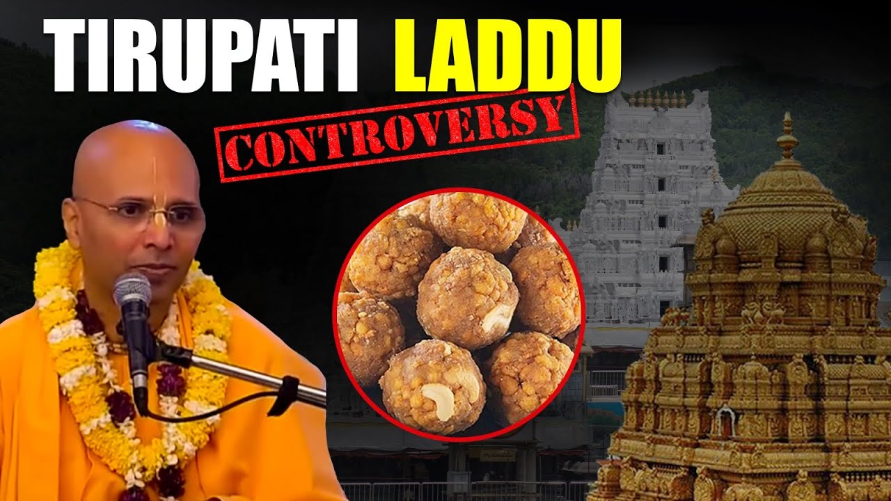 Bhakti Rasamrita Swami Maharaj Addresses Tirupati Prasadam Controversy & Sets Prasadam Standards