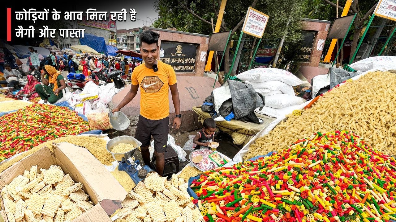 Cheapest/Wholesale Maggi and Pasta Market of India | Bharat Ki Sabse Sasti Maggi and Pasta Market |