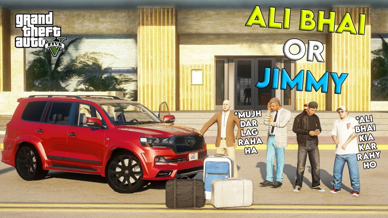 Ali Bhai or Jimmy | Finding Hotel in Vice City | GTA 5 Mods