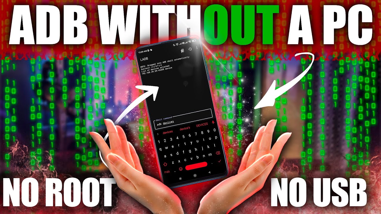 Run ADB Commands without PC or USB or ROOT | Wireless Debugging