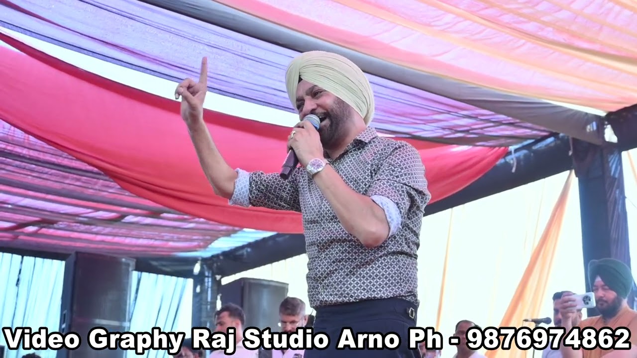Harjit Harman Best Live Show 2024 Pind Rasoli Mela Baba Shahid Pree Studio By Raj Arno Ph 9876974862