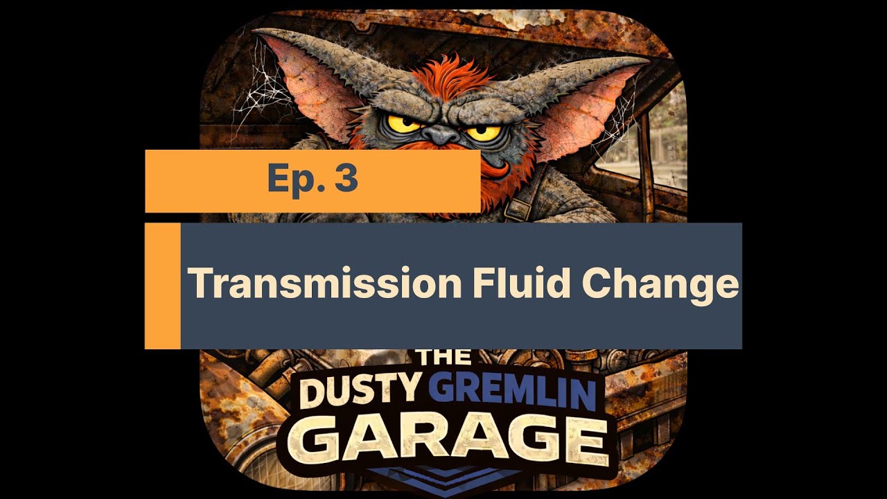 2012 Toyota Tacoma Automatic Transmission Fluid Change (Drain & Fill) | Dusty Gremlin Garage | Ep. 3