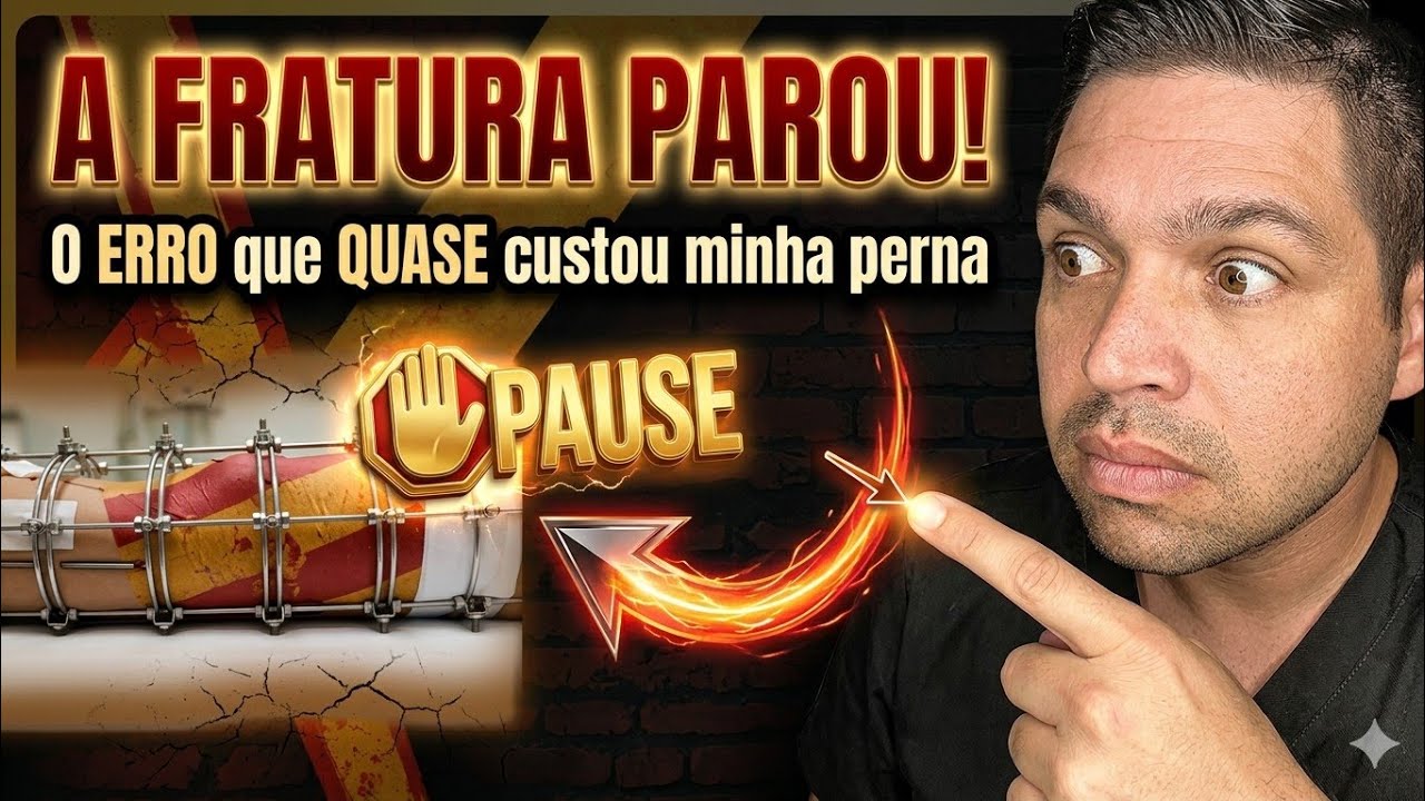 As 3 fases que toda fratura precisa passar para colar