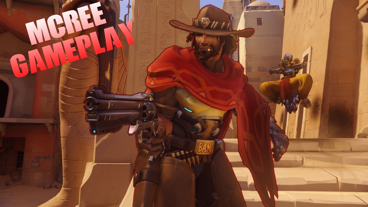 Overwatch - Mcree Gameplay (No Commentary)